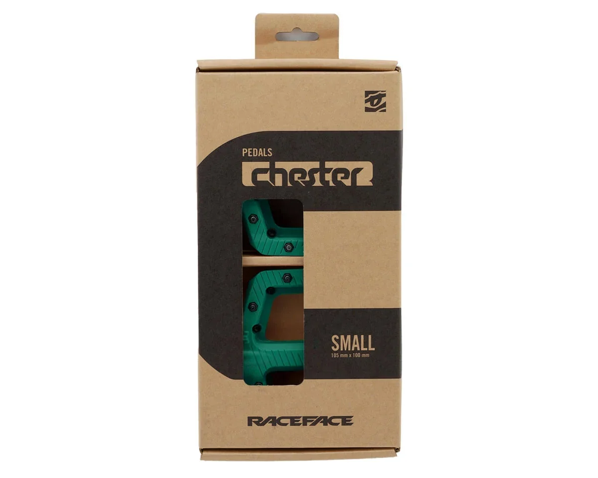 Race Face Chester Composite Platform Pedals (Green) (S) - view 3